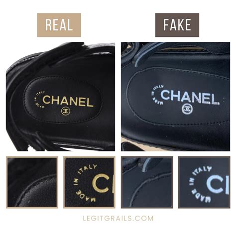 fake chanel trainers vs real|are chanel shoes genuine.